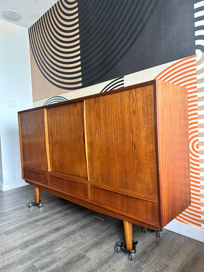 Vintage Teak Credenza