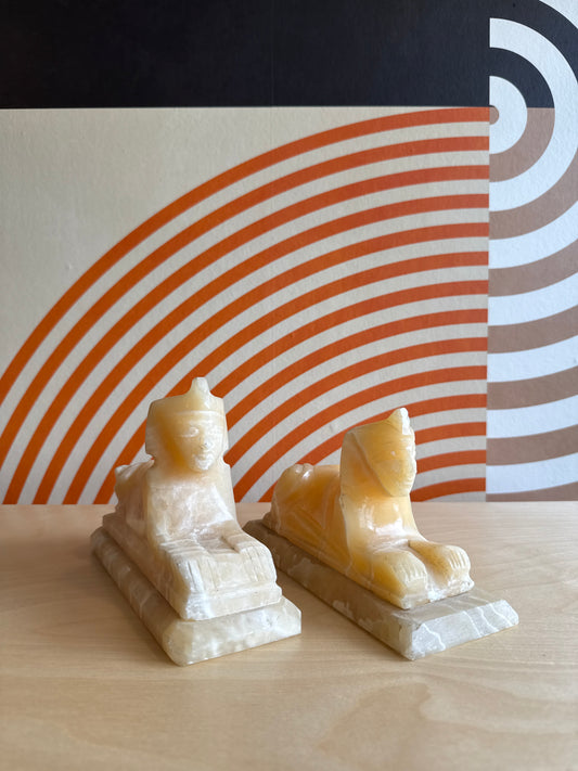 Vintage Sphinx  Bookends