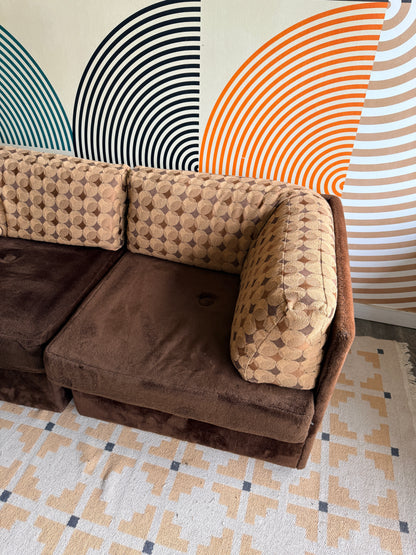 Vintage Modular Sofa by Sears