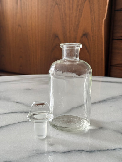 Vintage Pyrex Apothecary Jar with a Stopper