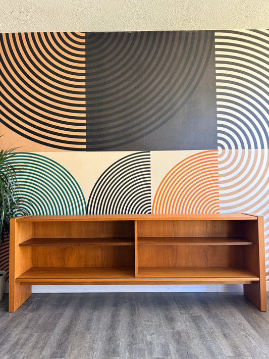 Vintage Teak Bookcase