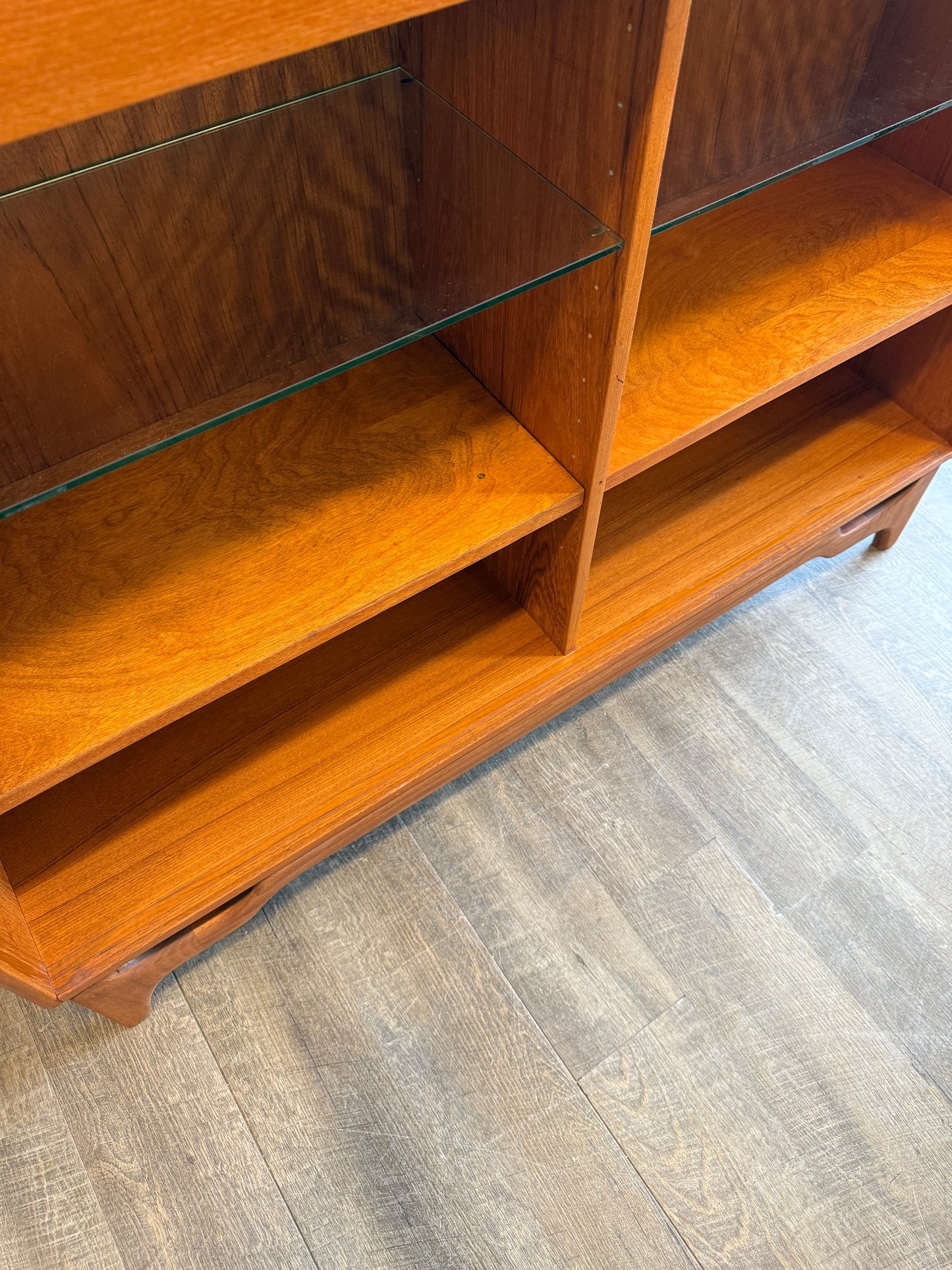 Vintage Teak Cabinet on Custom Base