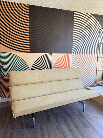 Vintage Eames Compact Sofa(Newly Upholstered)