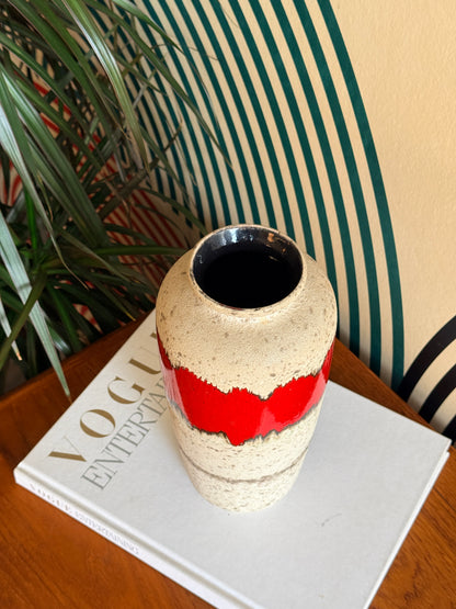 Vintage W.German Pottery Vase by Scheurich ,1057/25