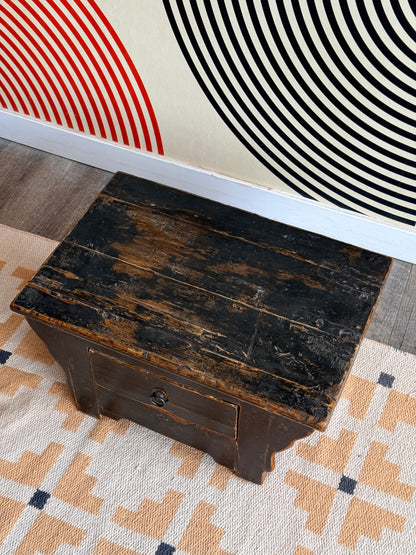 Vintage Low Chinese Cabinet