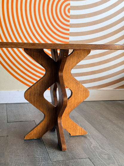 Vintage Wooden Coffee Table