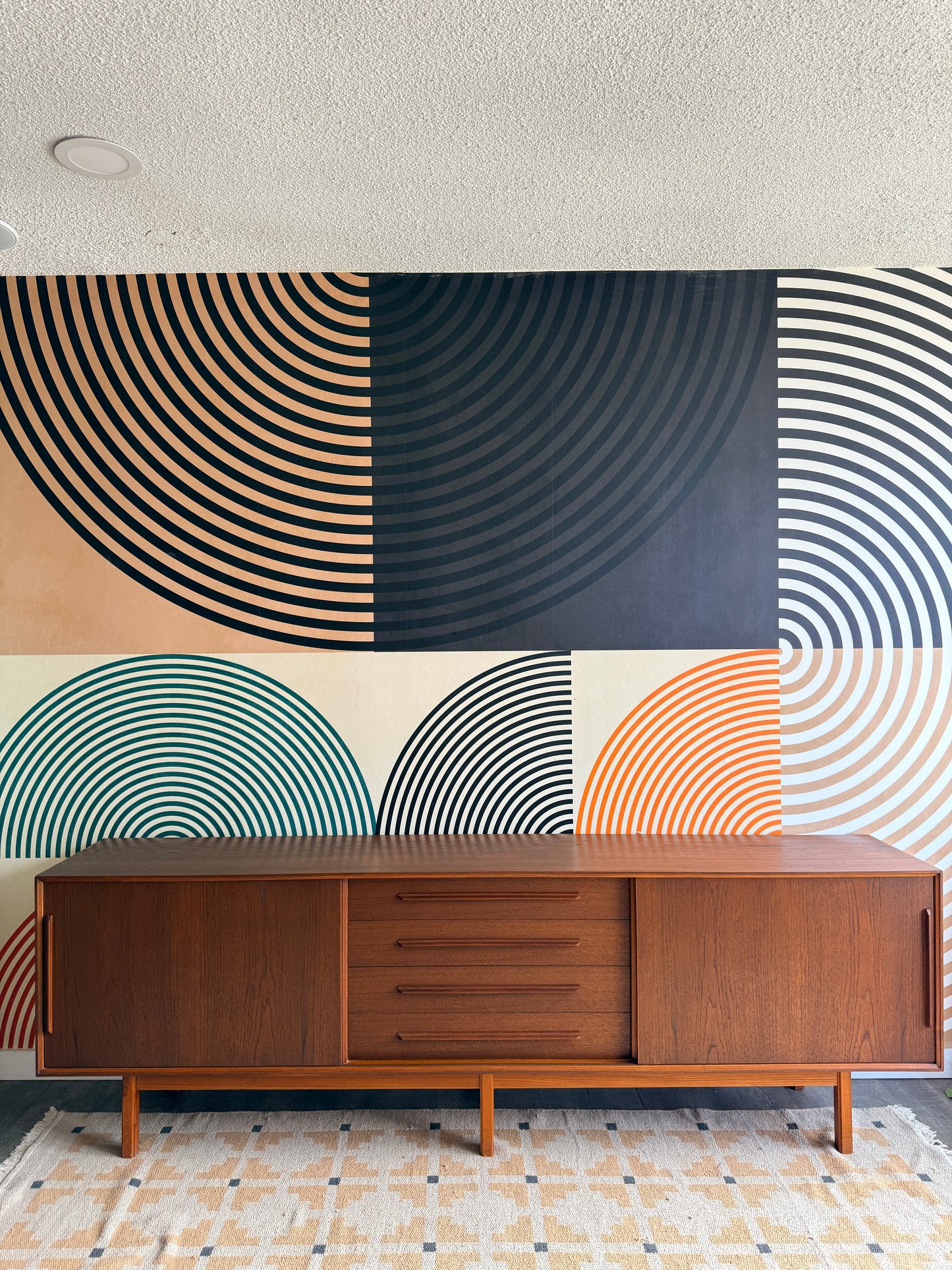 Danish Teak Credenza/Sideboard