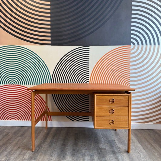 Danish Teak Desk by Gasvig Møbler, 1960s