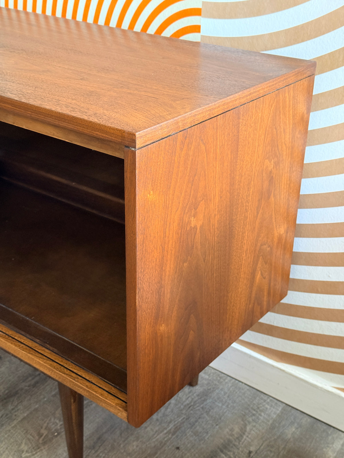 Vintage Deilcraft Walnut Credenza