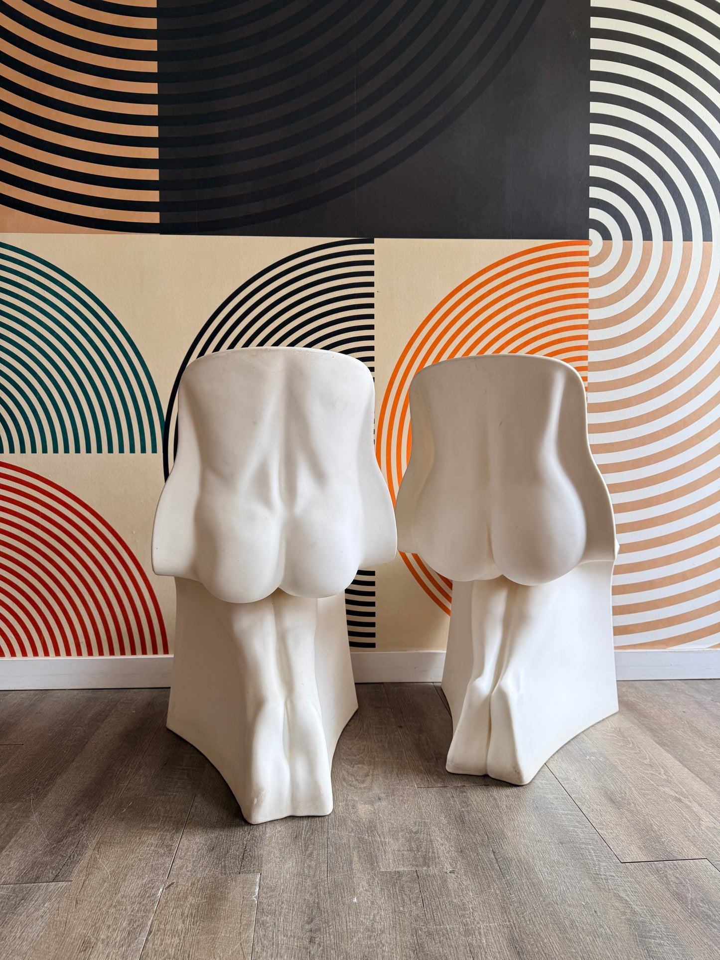 “HIM” and “HER” Chairs by Fabio Novembre for Cassamia