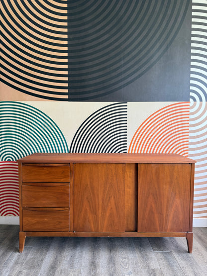 Vintage Kaufman Walnut Credenza/Sideboard