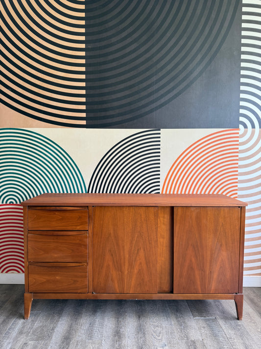 Vintage Kaufman Walnut Credenza/Sideboard