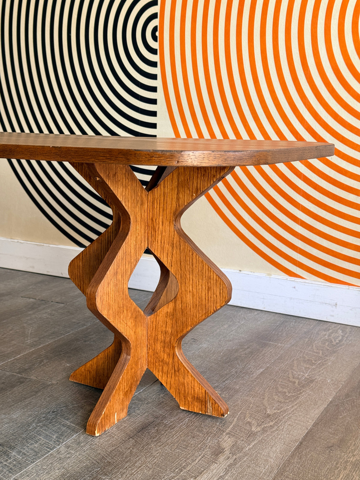 Vintage Wooden Coffee Table