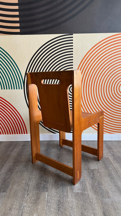 Vintage Wooden Side Chair