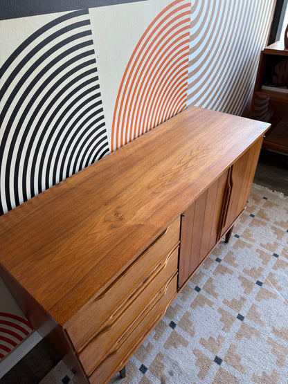 Mid-Century Walnut Credenza