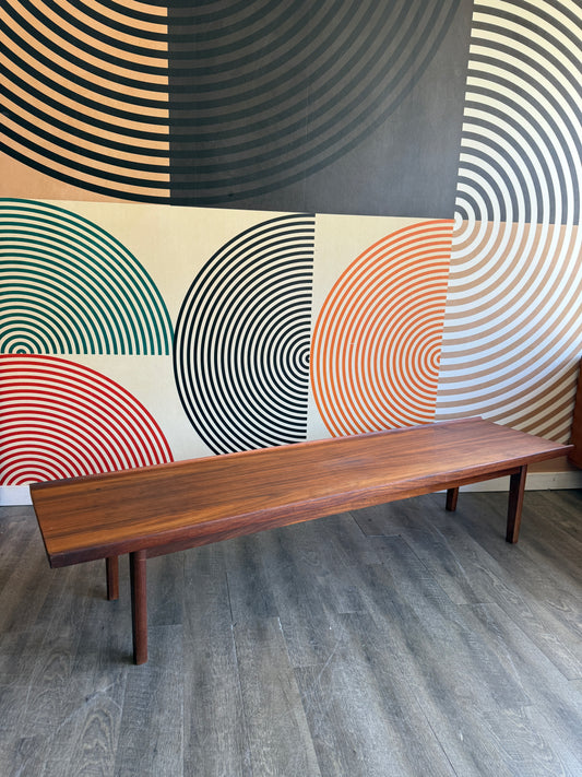 Vintage Afromosia Teak Coffee Table