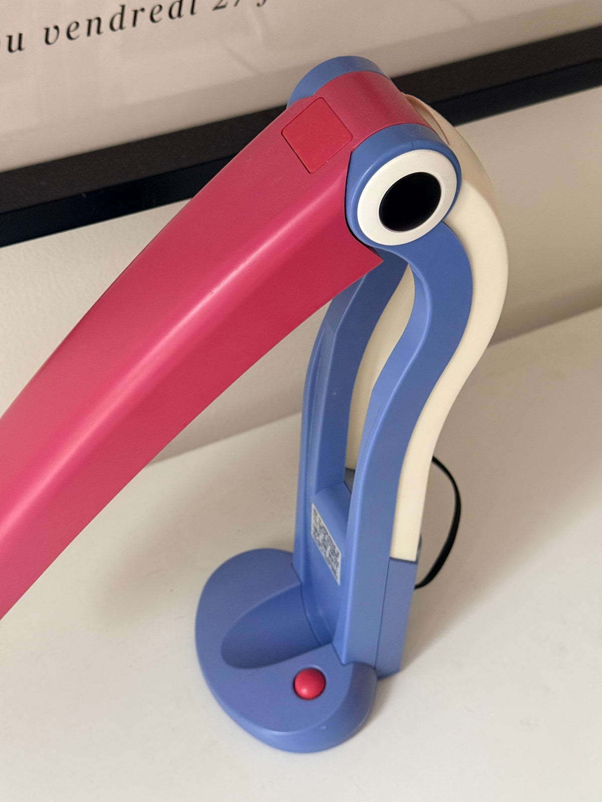 Vintage Toucan Lamp by H.T. Huang