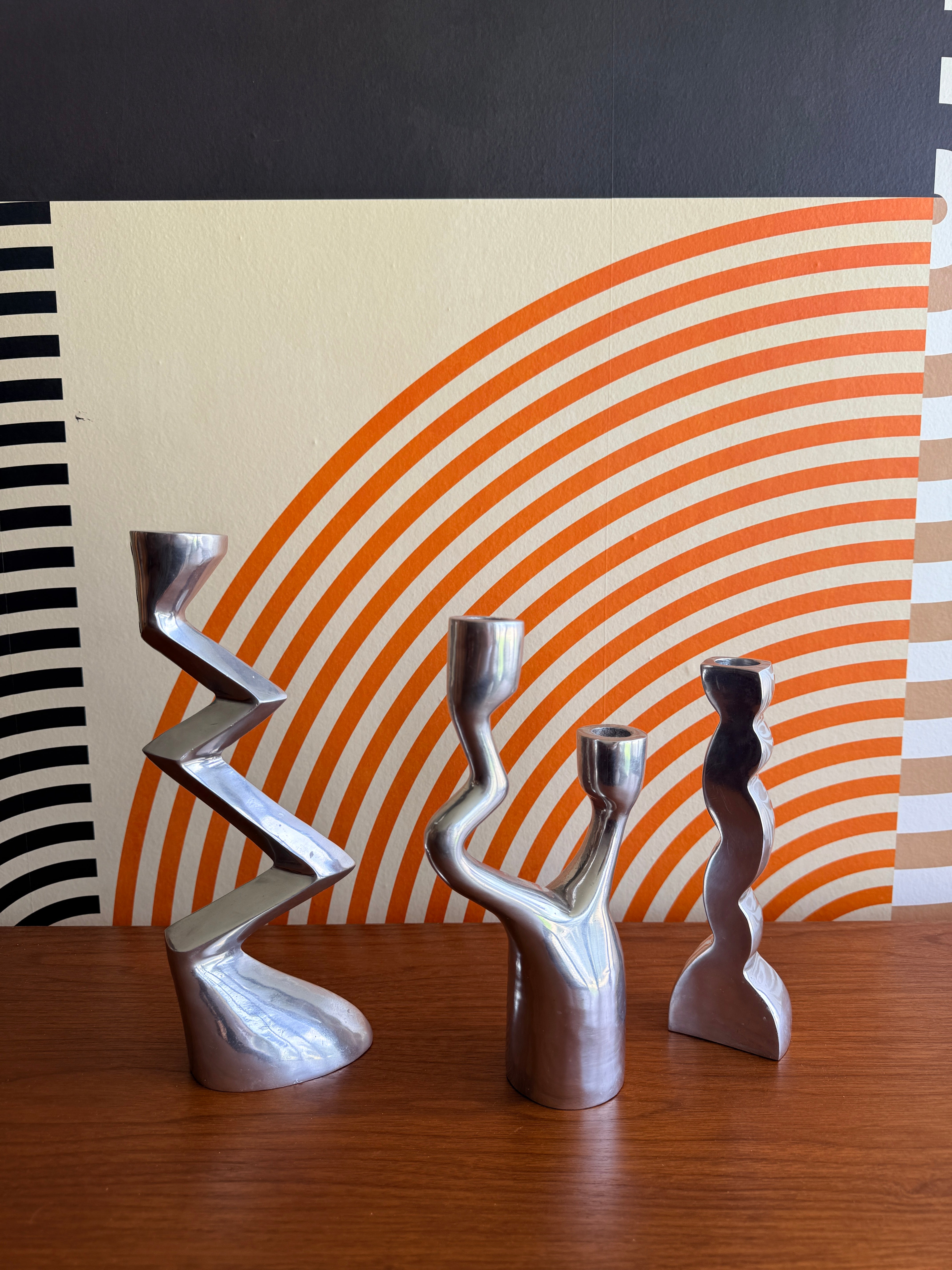 Matthew Hilton 1980s Candle Holder Trio – DDStudiosLoft