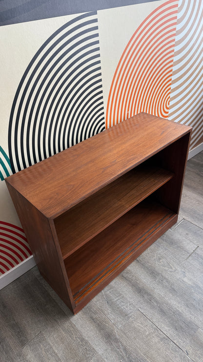 Vintage Walnut Bookcase