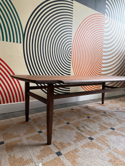 Vintage Haddon Hall Walnut Coffee Table