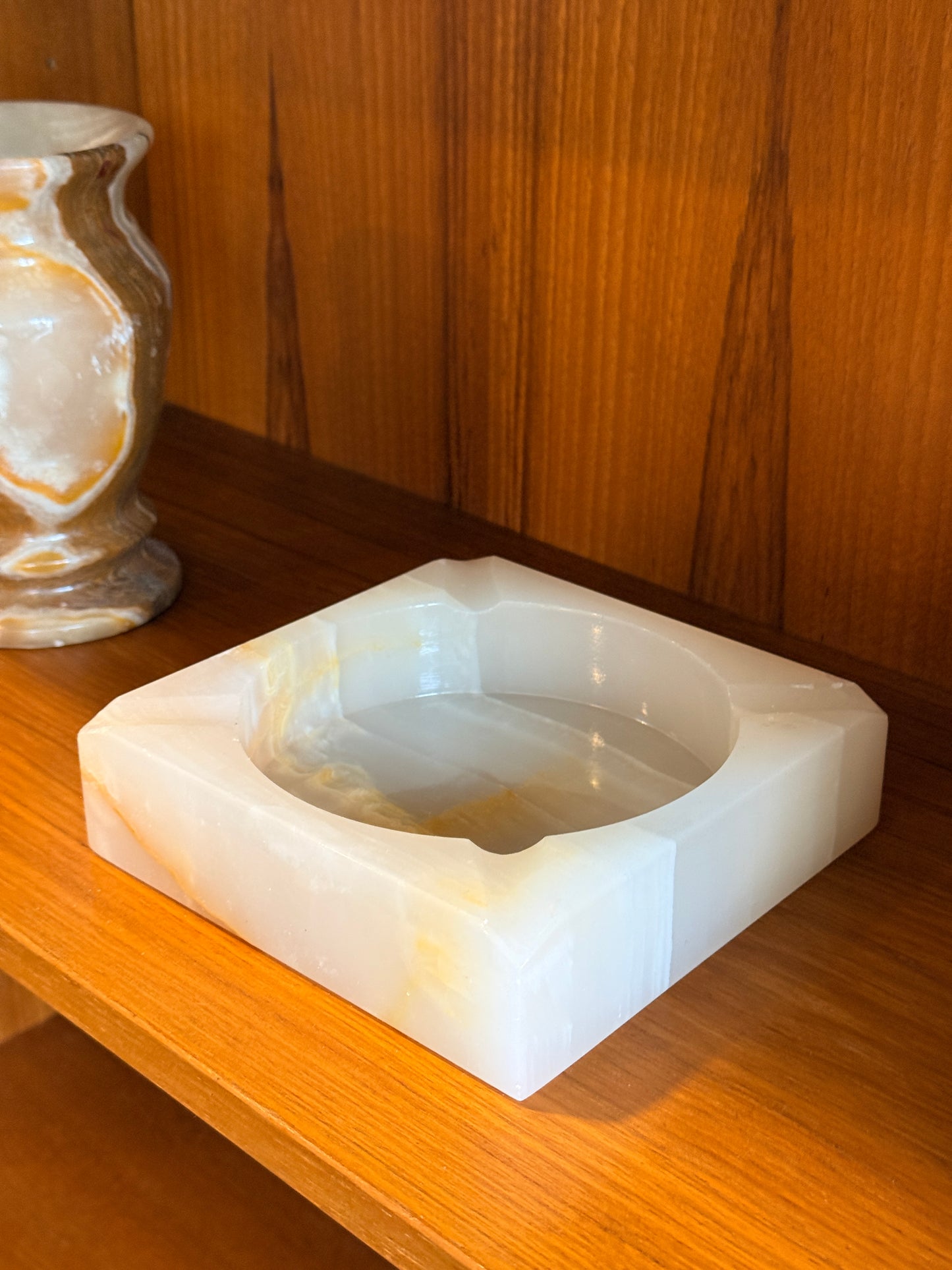 Vintage Onyx Ashtray