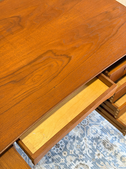 Vintage Danish Teak Writing Desk