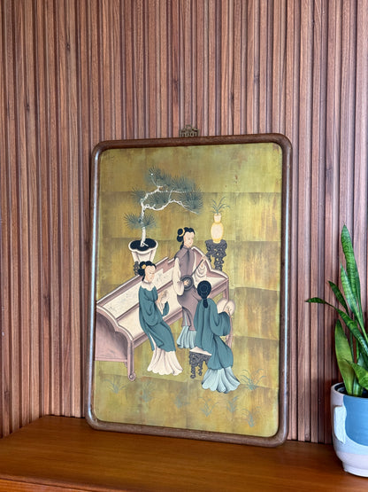 Vintage Chinese  Framed Art