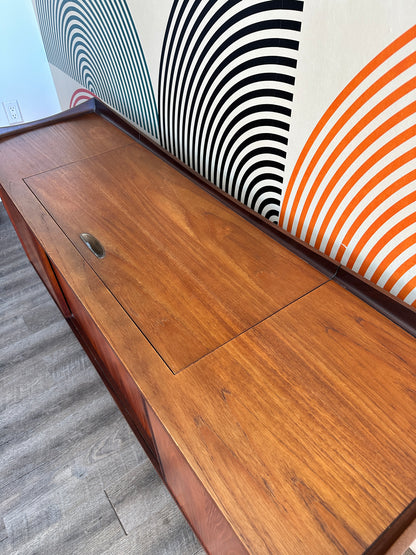 Vintage Converted Teak Credenza