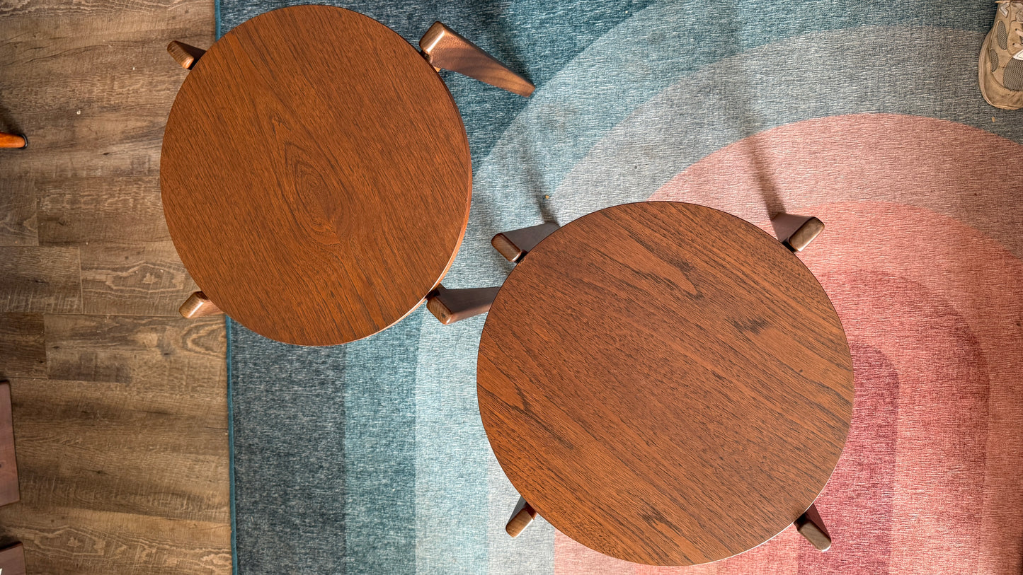 Pair of RS Associates Stacking Side Tables