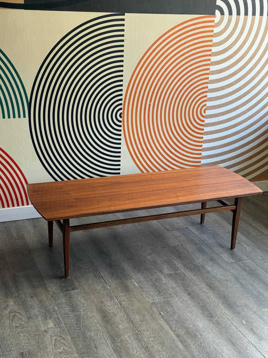 Vintage Haddon Hall Walnut Coffee Table