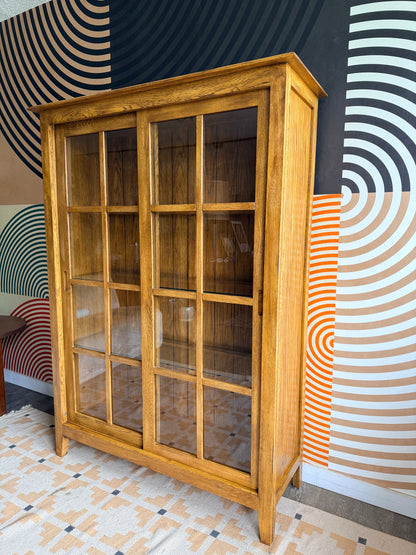 Wooden Curio Display Cabinet