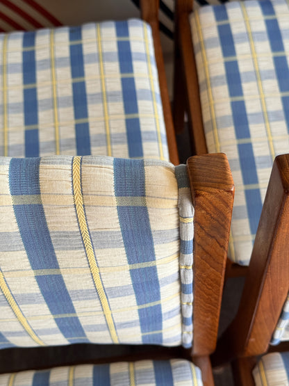 Set of 6 Vintage Teak Dining Chairs