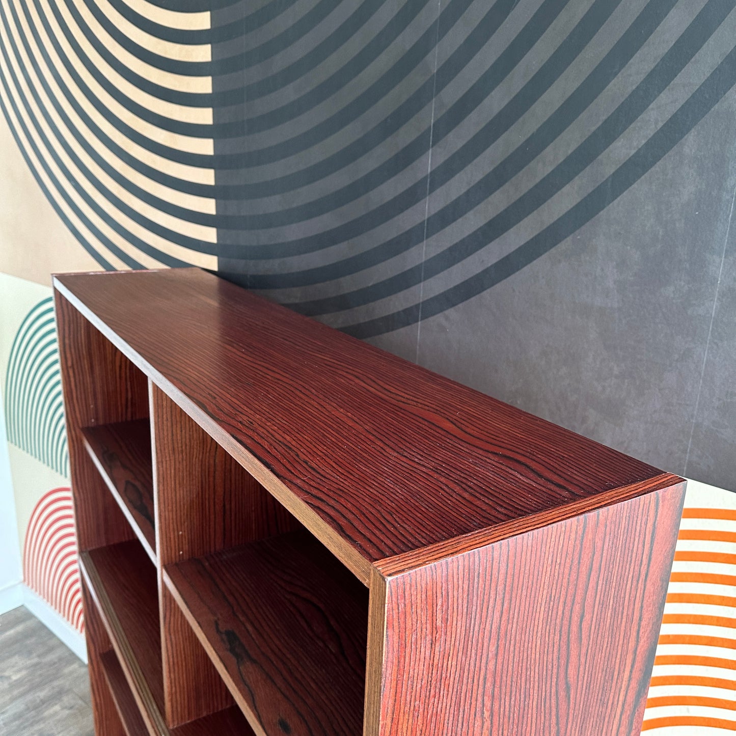 Vintage Rosewood Bookcase (No glass doors)