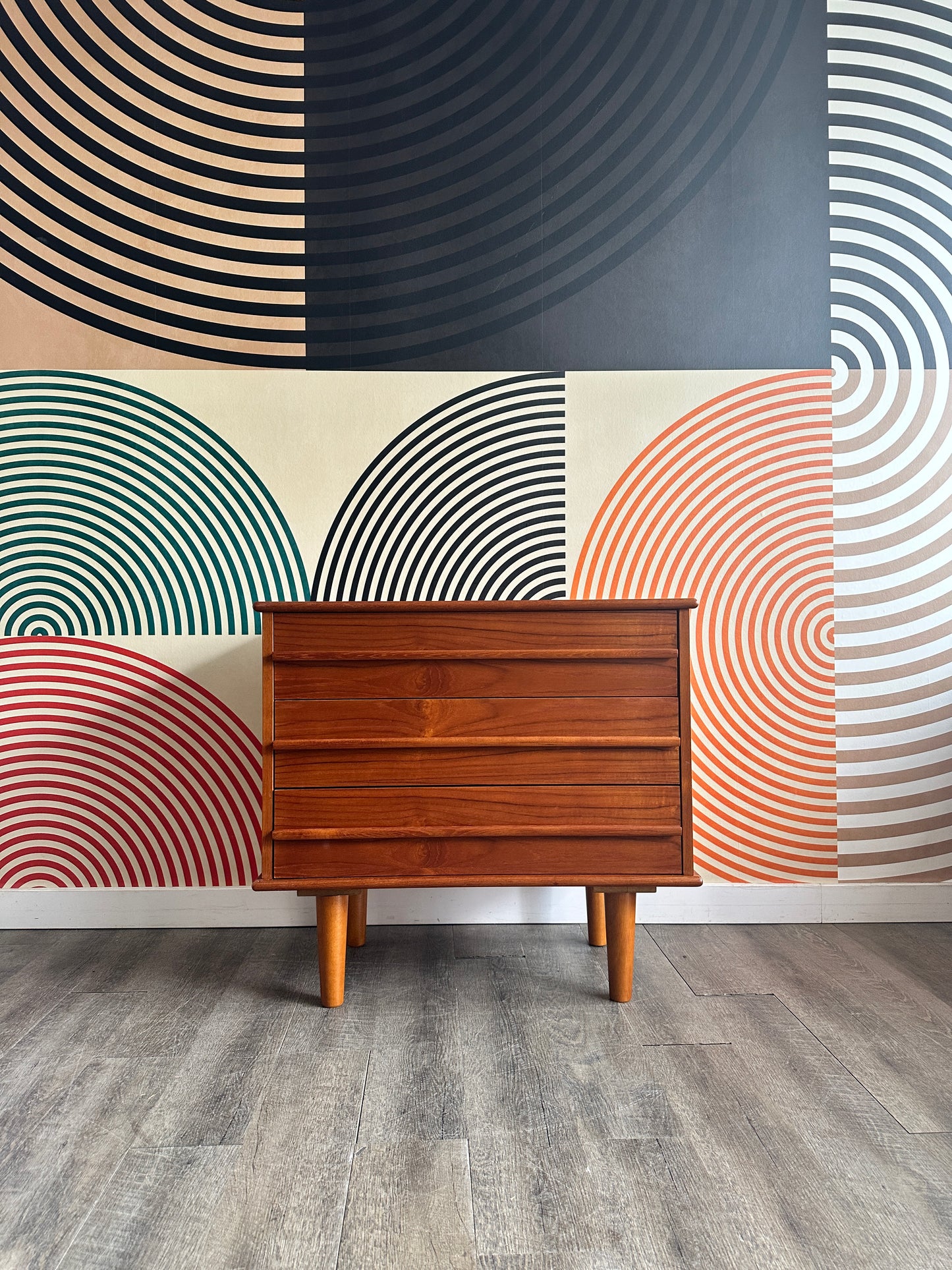 Small Teak Chest of Drawers