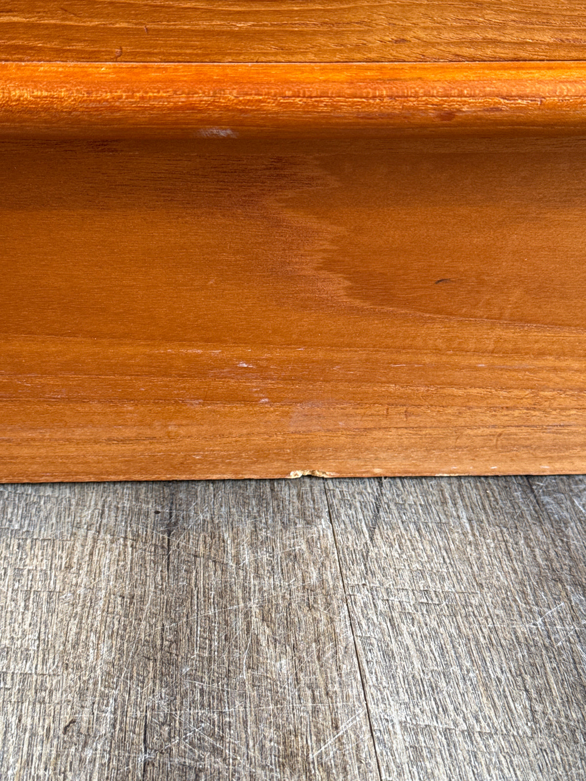 Vintage Teak 9 Drawer Dresser