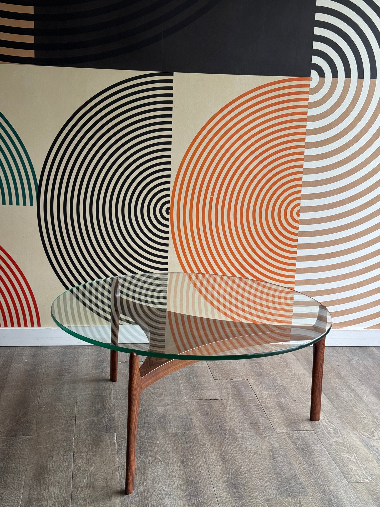 Sven Ellekaer for Christian Linnberg Rosewood Coffee Table