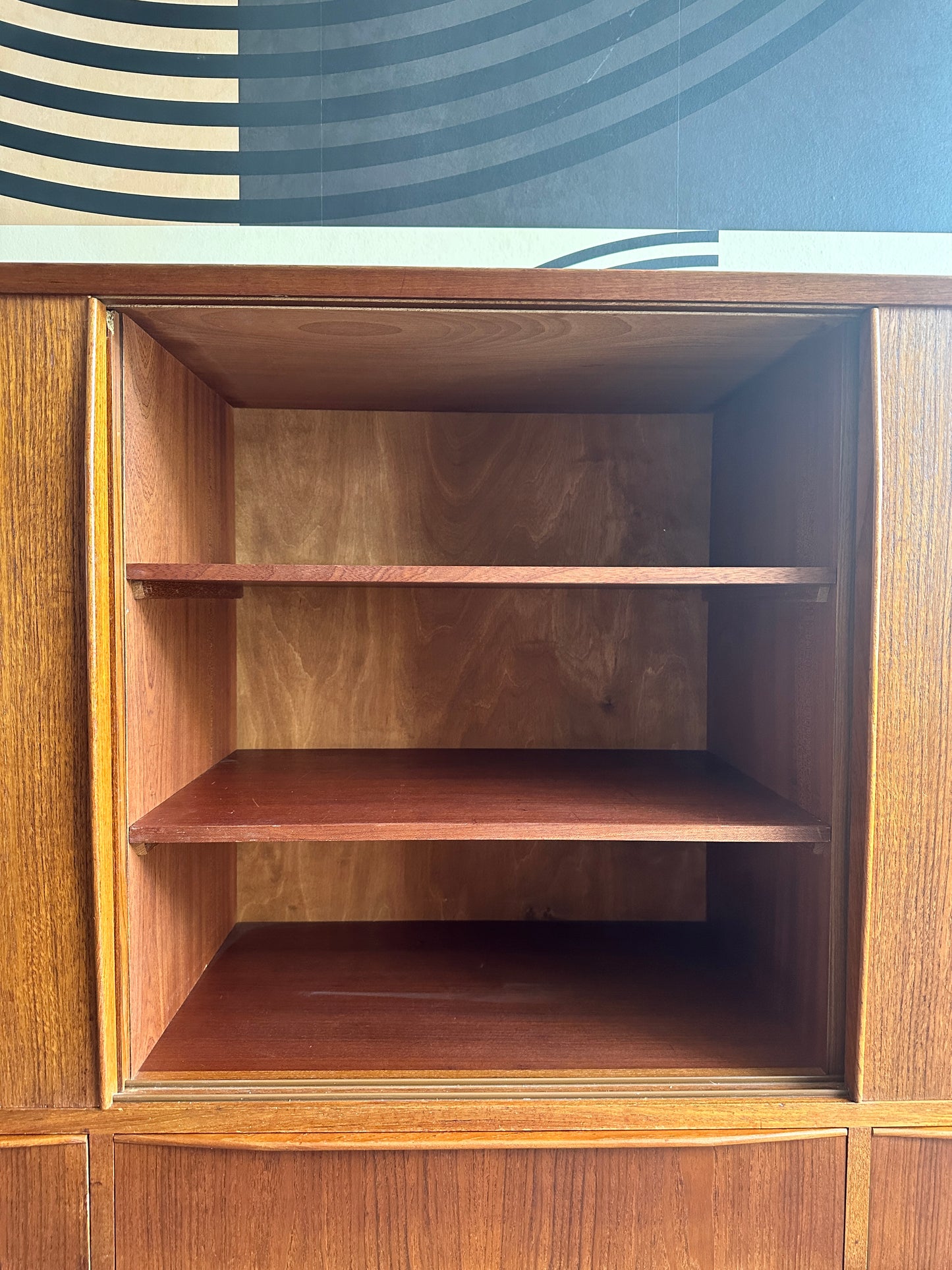 Vintage Teak Credenza