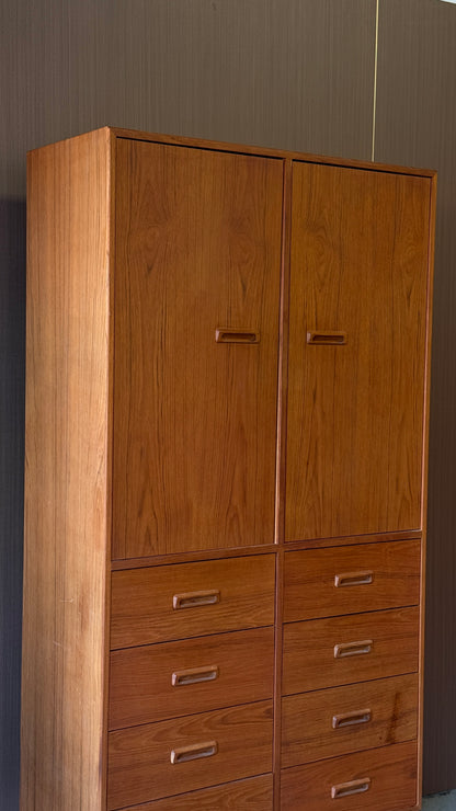 Vintage Teak Wardrobe