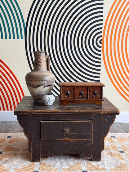Vintage Low Chinese Cabinet