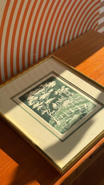 Vintage “Country Road” Limited Edition Print