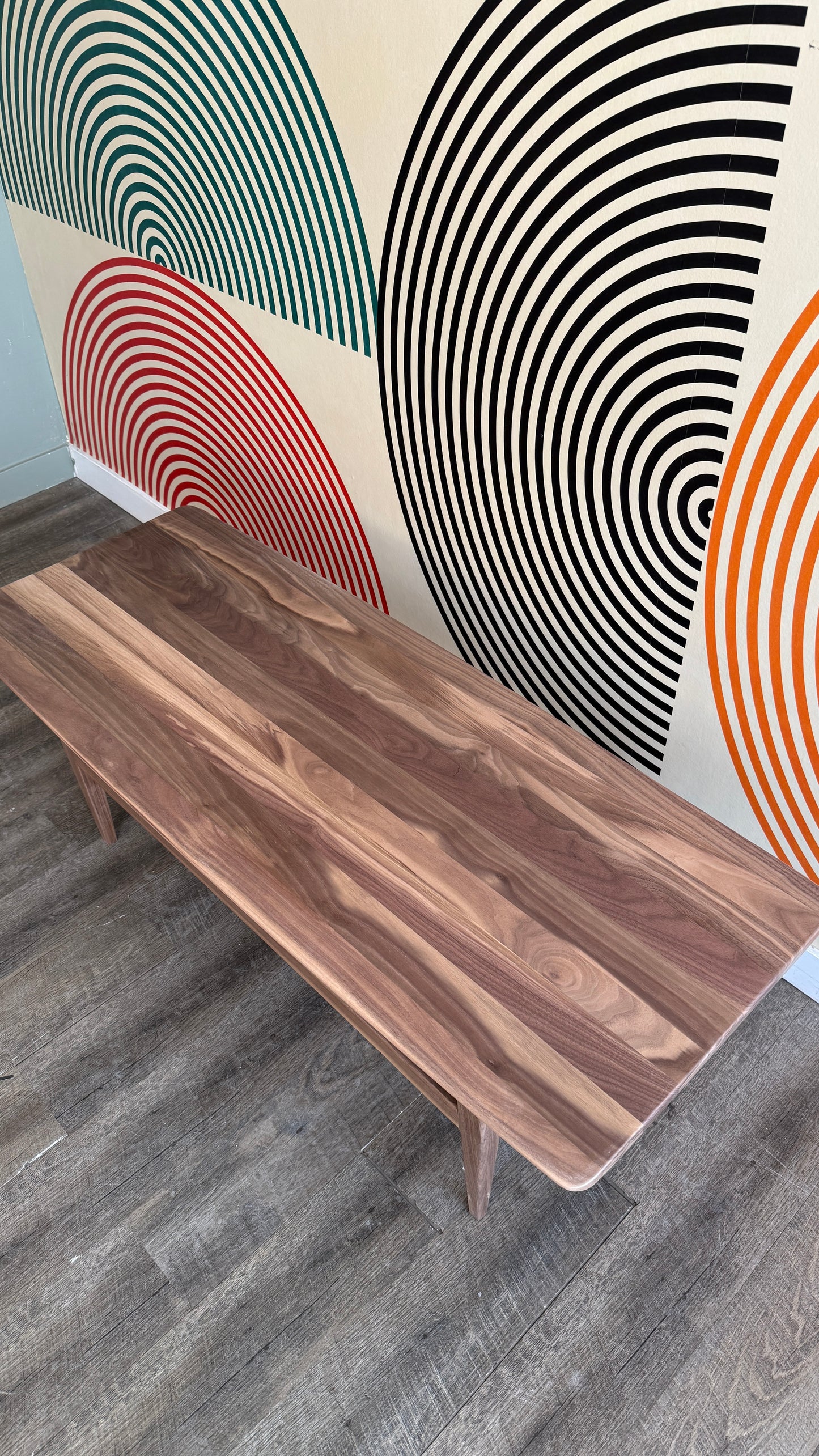 Custom Solid Walnut Coffee Table