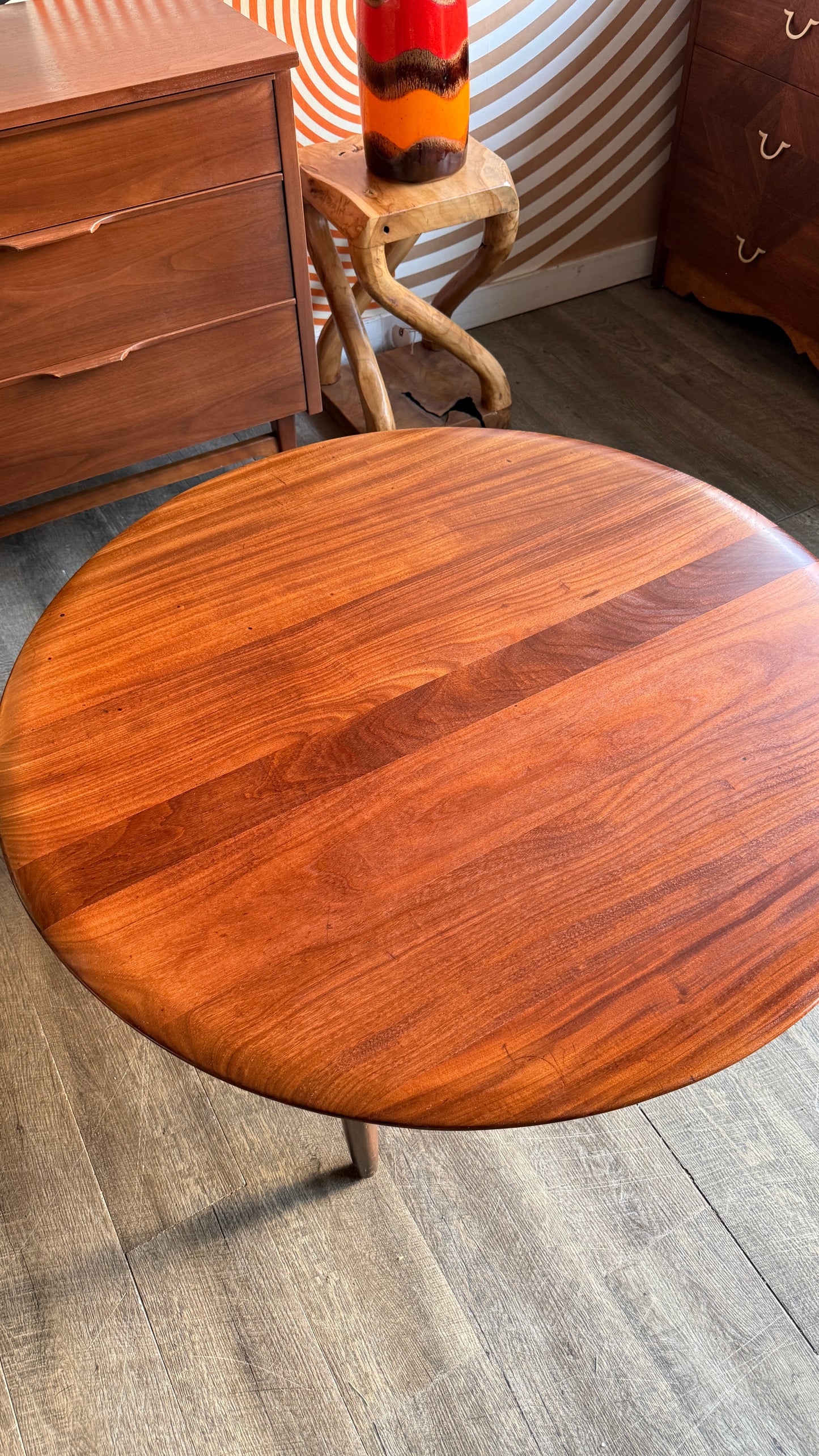 Vintage Imperial Afromasia Coffee Table