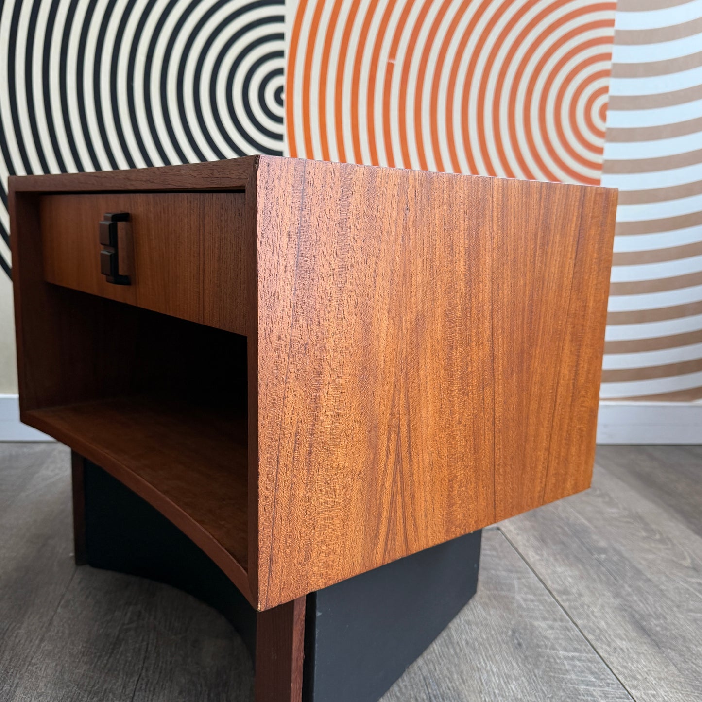 Vintage RS Associates Teak Nightstands