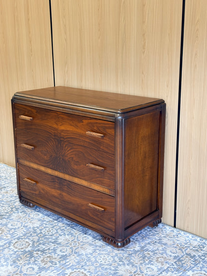 Vintage Art Deco Chest of Drawers