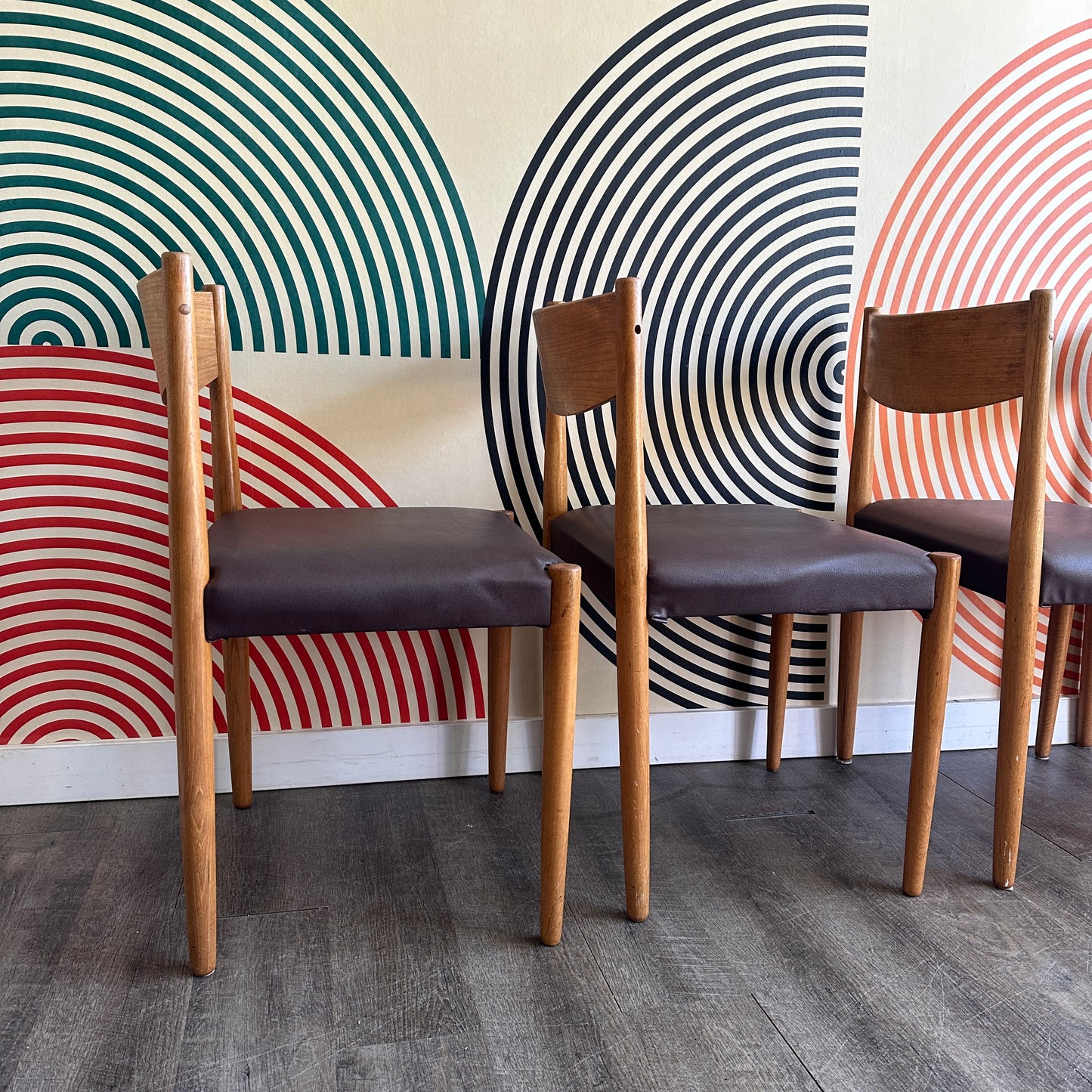 Set of 4 Teak Dining Chairs by Frem Rojle, Denmark