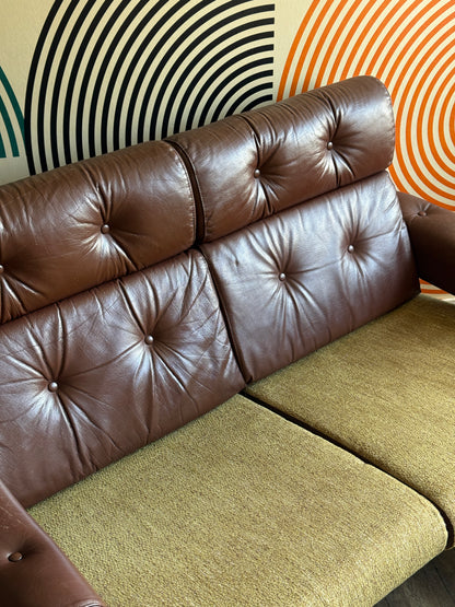 Vintage MCM Teak Sofa