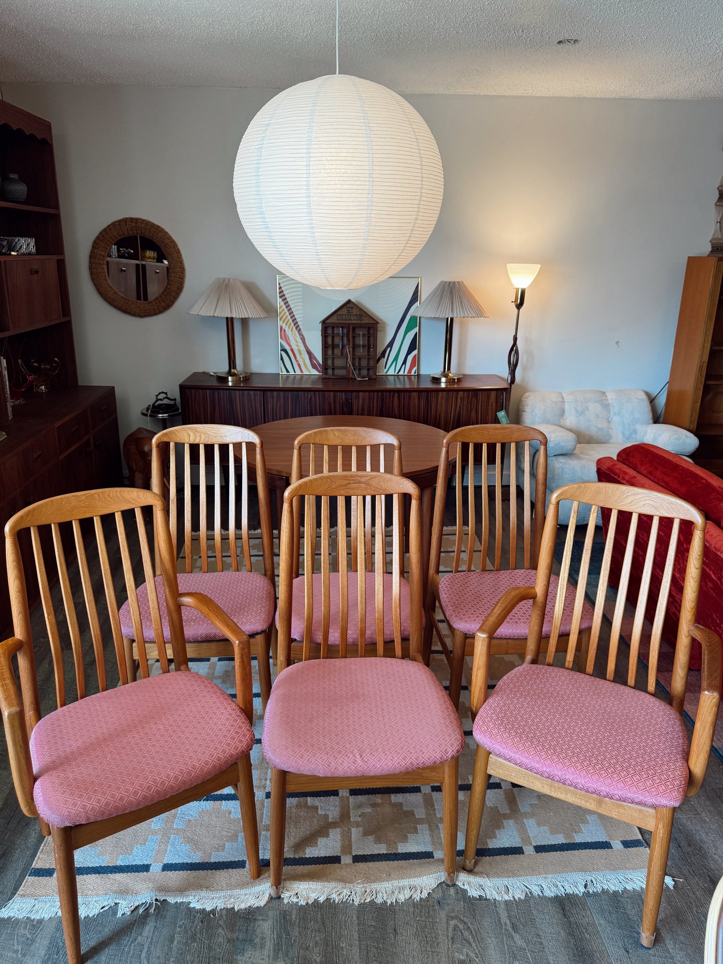 Set of 6 Teak Dining Chairs by Benny Linden