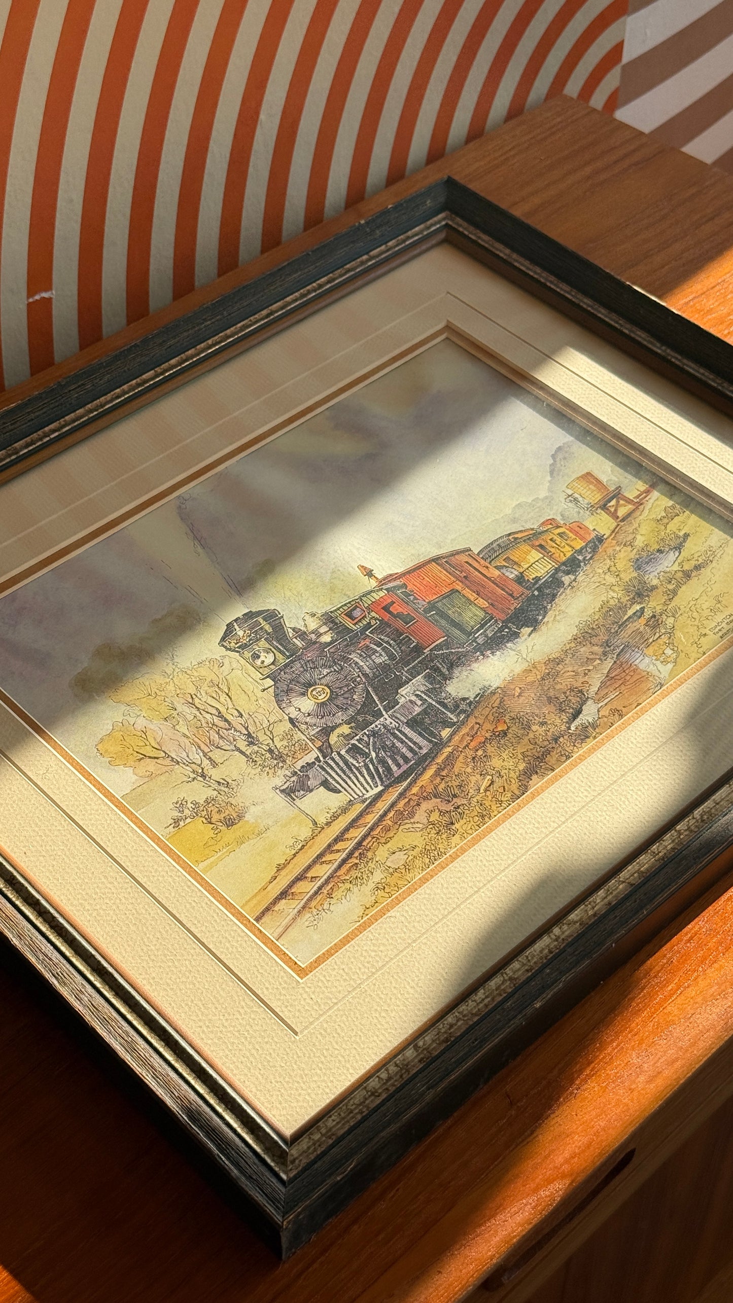 Vintage Edmonton Yukon & Pacific Railway Print