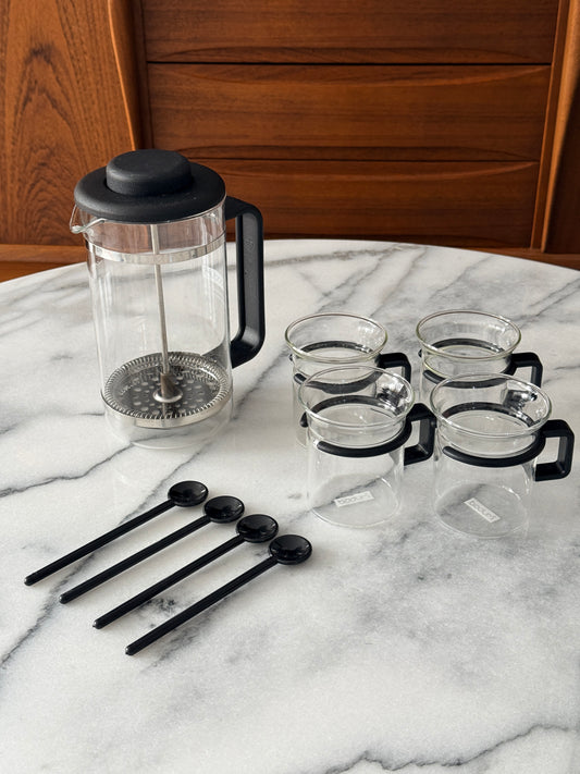 Vintage Bodum Bistro French Press Set