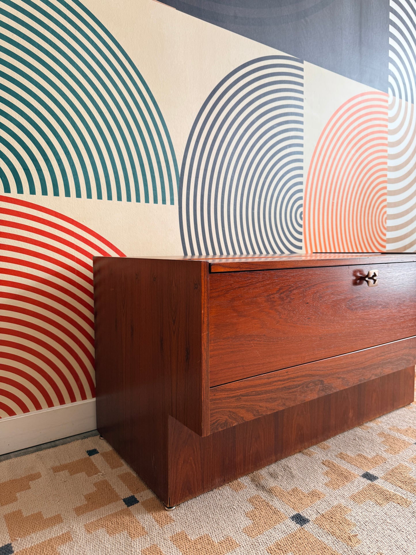 Mid-Century Danish Rosewood Storage Cabinet